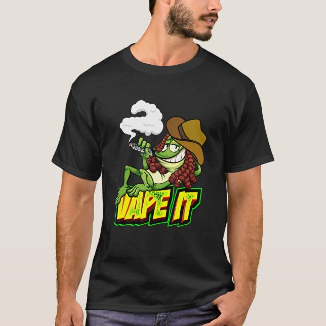 Vape It Geko Vaping T-Shirt (Front)