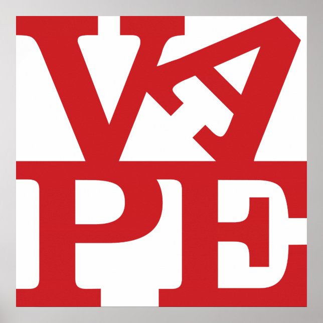 Vape Letters print (Front)