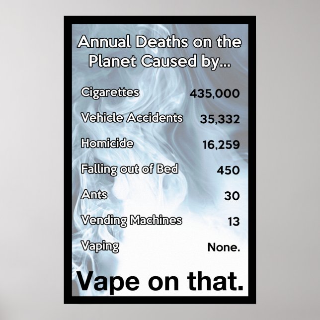 Vape on That Informational Poster (Front)