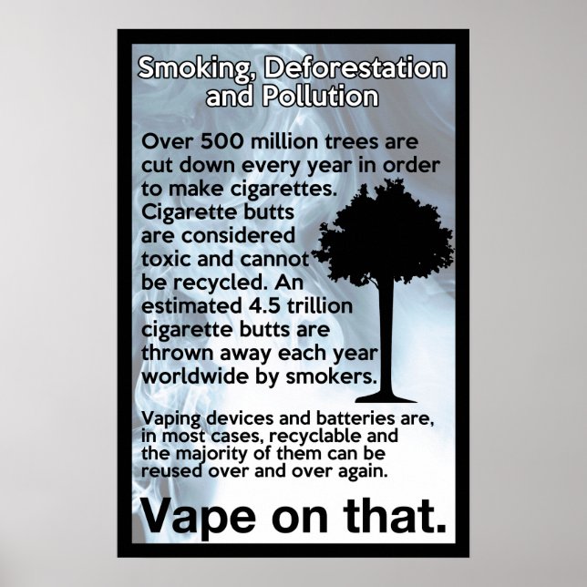 Vape on That Informational Poster (Front)