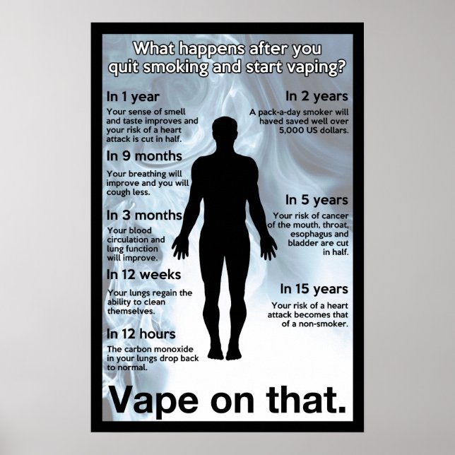 Vape on That Informational Poster (Front)