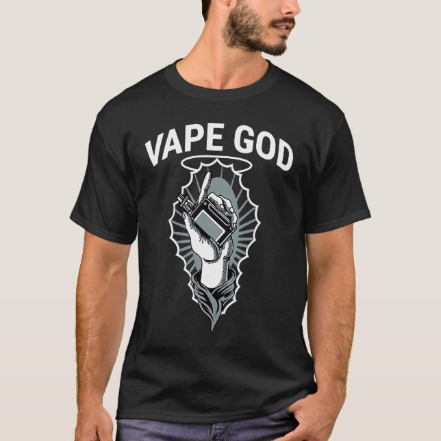 Vape Outfit For A  Of Smoking Vape T-Shirt (Front)