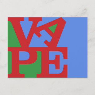 Vape postcard