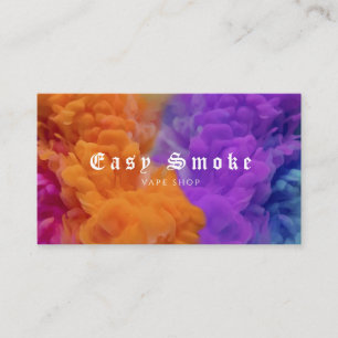 Vape Shop Business Card