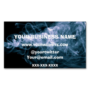 Vape Smoke Buisness Magnetic Business Card
