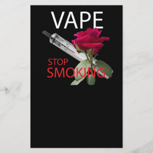 Vape. Stop smoking Flyer