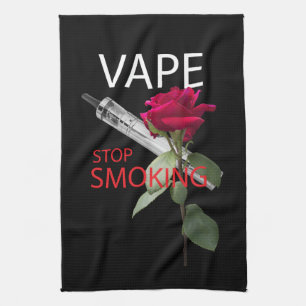 Vape. Stop smoking Tea Towel