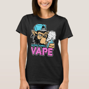 Vapers Gonna Vape Gorilla  Vape Tee