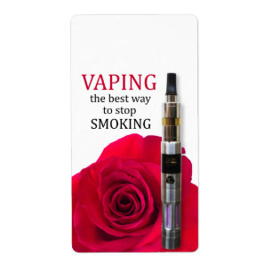 Vaping and rose flower