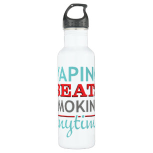 Vaping Beats Smoking Anytime 710 Ml Water Bottle