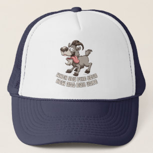 Vaping   Your New All Day Vape Goat  by VapeGoat Trucker Hat