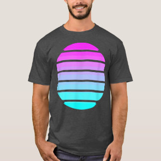 Vaporwave 80s 90s Electro Sunrise Pop music cultur T-Shirt