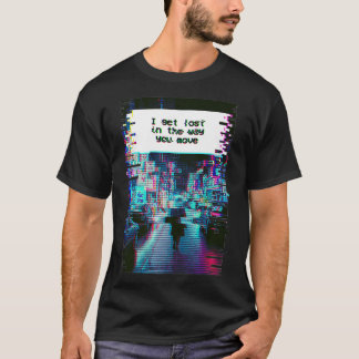 Vaporwave Aesthetic For An Anime Girl Gift Premium T-Shirt