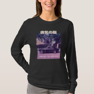 Vaporwave Aesthetic Glitch 80s Retro Car T-Shirt