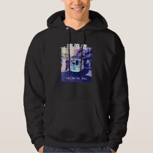 Vaporwave Aesthetic Glitch 80s Retro Lisbon Hoodie