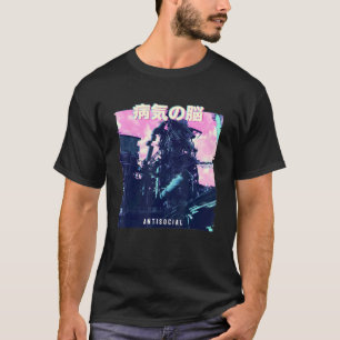 Vaporwave Aesthetic Glitch 80s Retro Machine T-Shirt