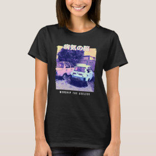 Vaporwave Aesthetic  Glitch  80s Retro Polska T-Shirt