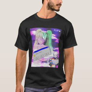 Vaporwave Aesthetic Japanese Style Anime Hoodie T-Shirt