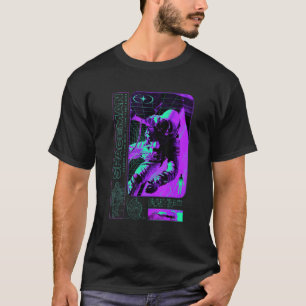 Vaporwave Aesthetic Spaceman Outer Space Galaxy As T-Shirt