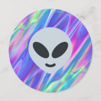 vaporwave alien emoji