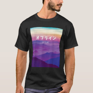 Vaporwave Art For Cyber Punk Offline T-Shirt
