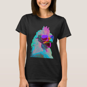 Vaporwave Chicken T-Shirt