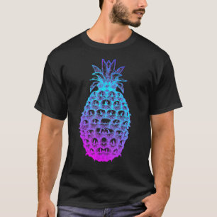 Vaporwave Glitch Aesthetic Style Japan Pineapple G T-Shirt
