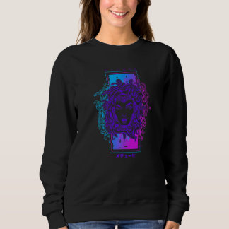 Vaporwave Medusa メデューサ Statue Aesthetic Sweatshirt