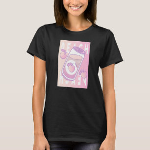 Vaporwave Pastel Aesthetic Japan Peach Soda Can Ot T-Shirt