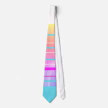 Vaporwave Pastels on White Digital Stripe