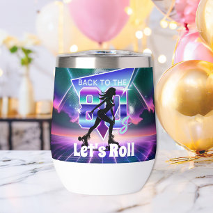 Vaporwave Roller Skate Birthday Party 