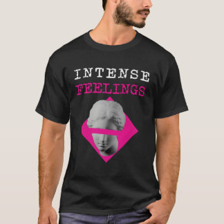 Vaporwave Synthwave Intense Feelings T-Shirt