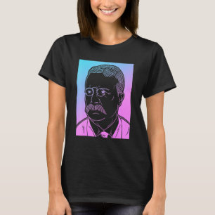 Vaporwave Theodore Roosevelt Asthetic Pastel Goth T-Shirt
