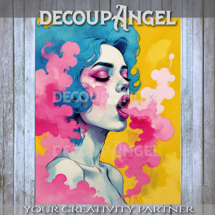 Vapour Pop Decoupage Tissue Paper