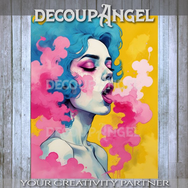 Vapour Pop Decoupage Tissue Paper (Creator Uploaded)