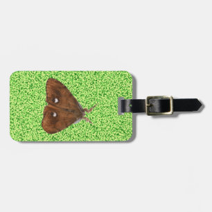 Vapourer Moth Custom Luggage Tag