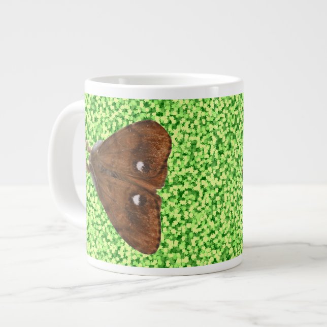 Vapourer Moth Mug (Front Left)
