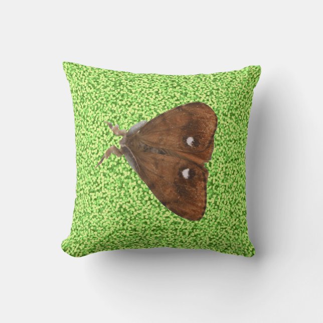 Vapourer Moth Pillow (Front)