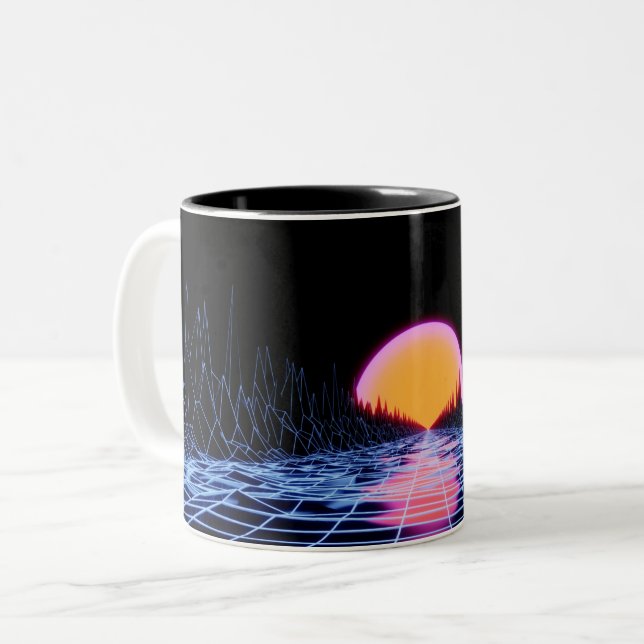 Vapourwave Mug (Front Left)