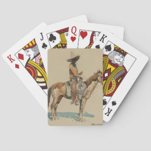 “Vaquero” Western Art by Edward Borein Playing Cards