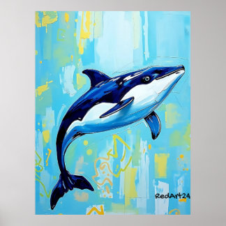 Vaquita Wall Art – Endangered Marine Porpoise