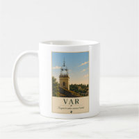 Var Provence Village Bell Tower Vintage
