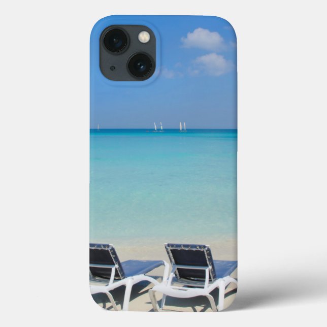 Varadero, Cuba. Sand And Beach Chairs Case-Mate iPhone Case (Back)