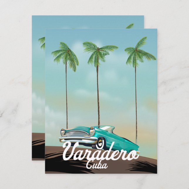 Varadero Cuba Travel poster (Front/Back)