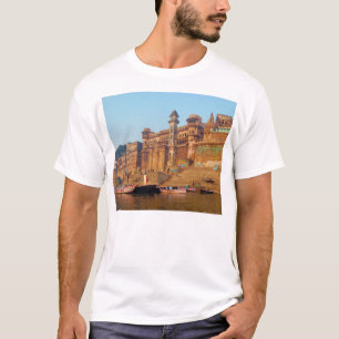 Varanasi India As Seen From Ganga River T-Shirt