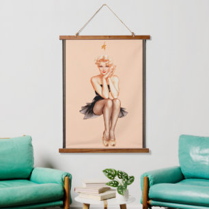 Varga Girl Cover Art by Alberto Vargas Hanging Tapestry