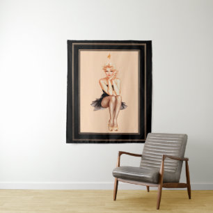 Varga Girl Cover Art by Alberto Vargas Tapestry