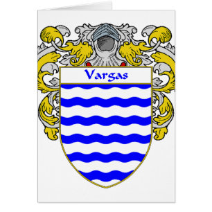 Vargas Coat of Arms (Mantled)