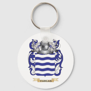 Vargas Family Crest (Coat of Arms) Key Ring