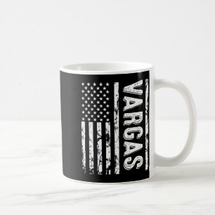 Vargas Last Name Funny Surname Team Vargas Family Coffee Mug